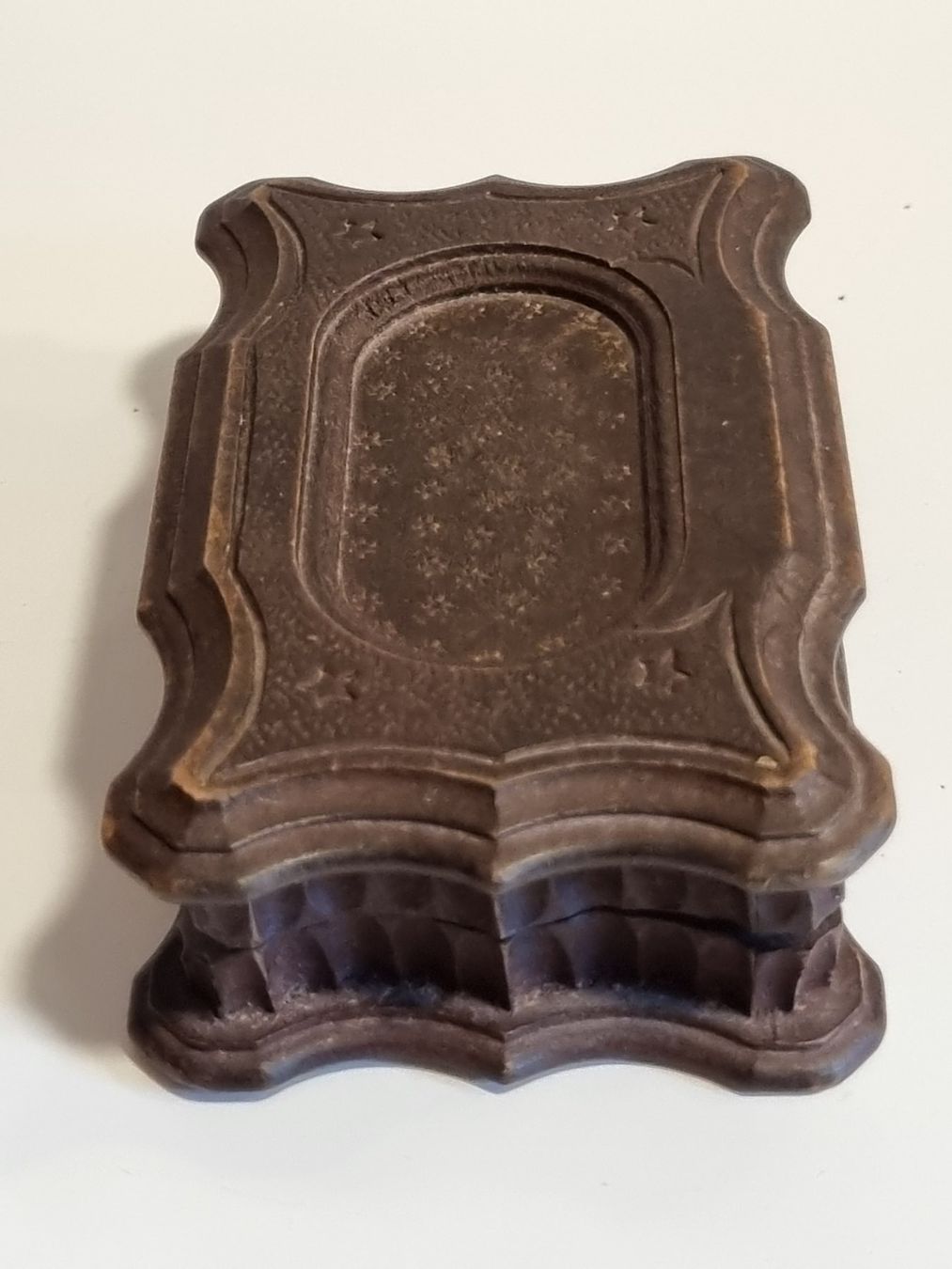Barattoli: Antike Black Forest Pillendose Holz um 1900 – Usato da Scharnachtal venduto da devin03 5