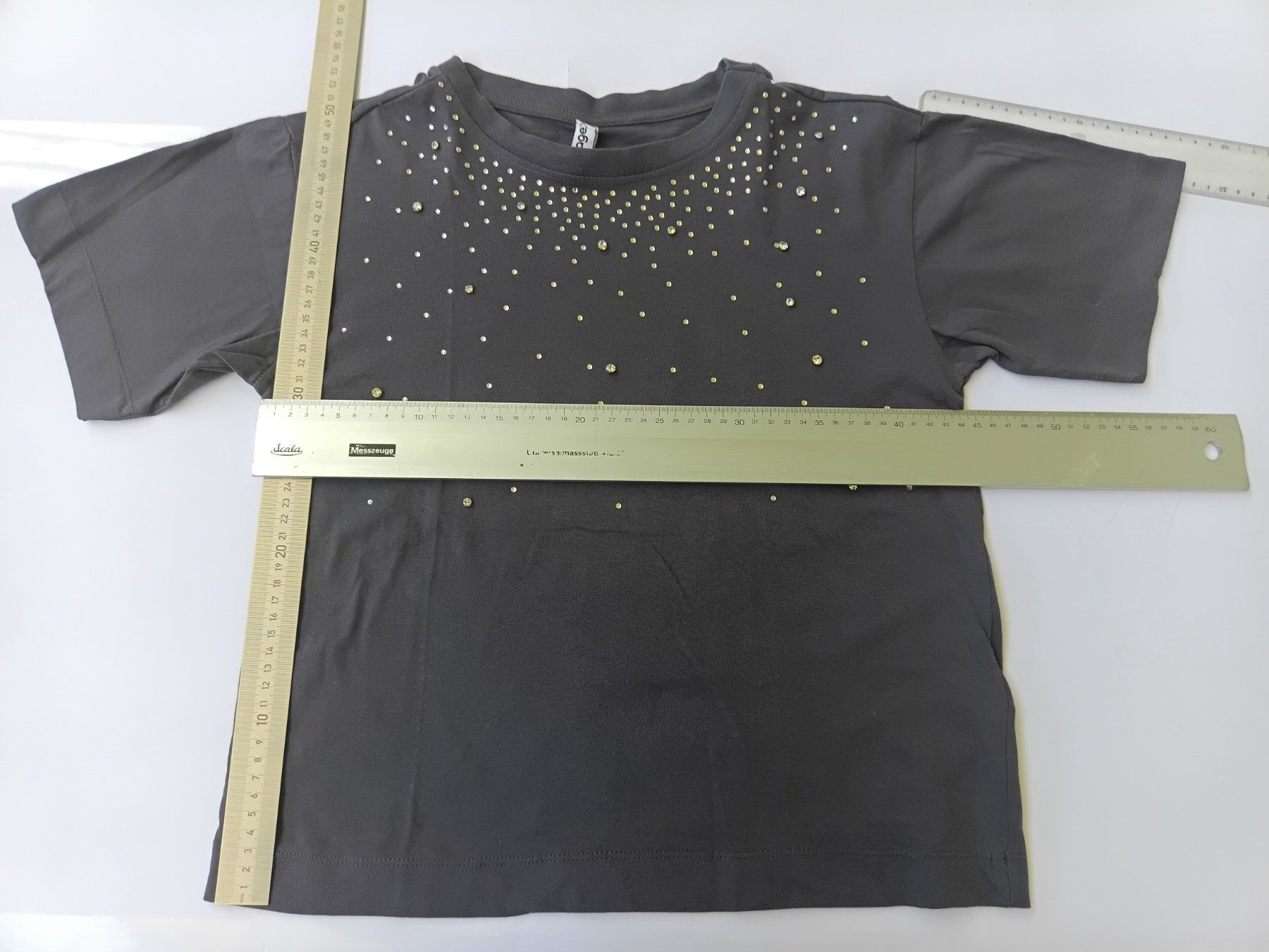 T-shirt: Damen T-Shirt mit Strasssteinen – Nuovo (secondo la descrizione) da Wängi venduto da Ladys_First 5