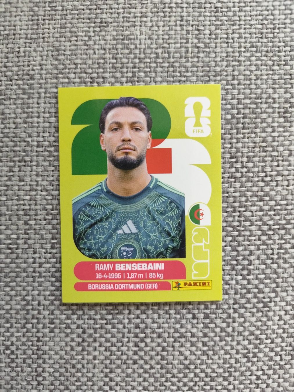 Panini Carte collezionabili: Panini WM 2026 ALG 3, Bensebaini – Usato da Aarburg venduto da gloeckgloeck
