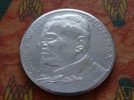 Jeton  " JOANNES PAULUS  / La Pietra - Vatican - Rome"  (O)