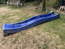 Aktion! Blaue Rutsche, sehr gut erhalten