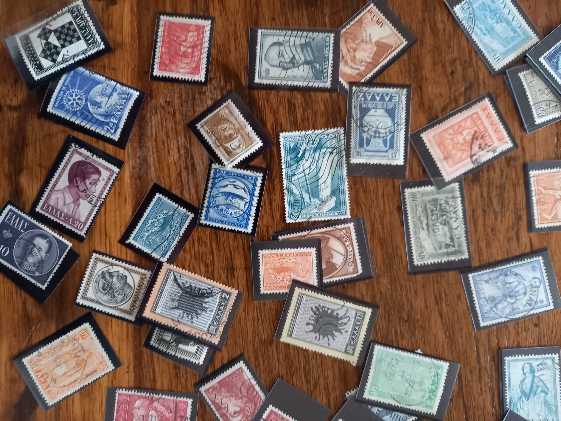 Tutti i francobolli: petite collection de timbres Grecs oblitérés – Usato da Lausanne venduto da leneko 3