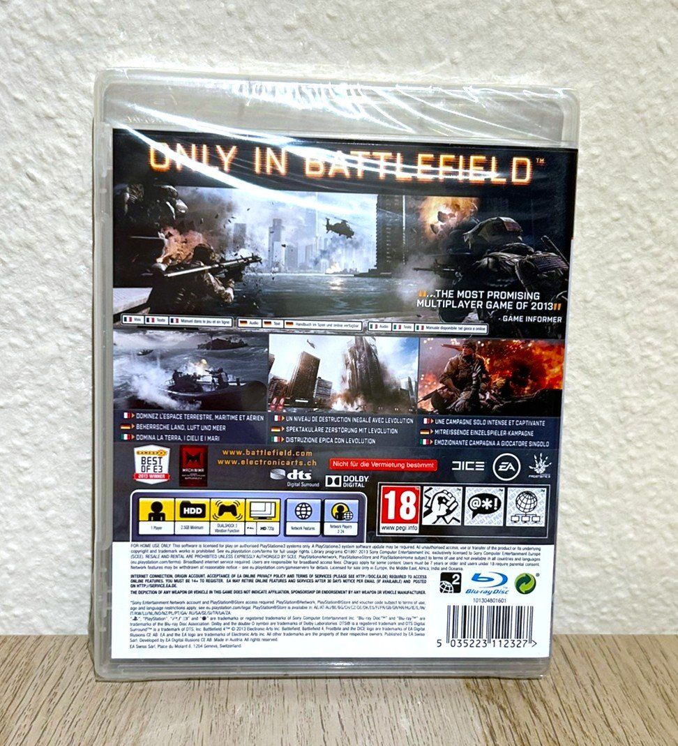 Sony Giochi: Battlefield 4 PS3 NEU – Usato da St. Gallen venduto da Alpine.Arcade 1
