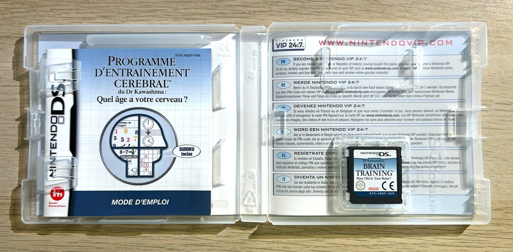 Nintendo Giochi: Programme d'entraînement cérébral Dr. Kawashima Nintendo DS – Usato da St. Gallen venduto da Alpine.Arcade 2