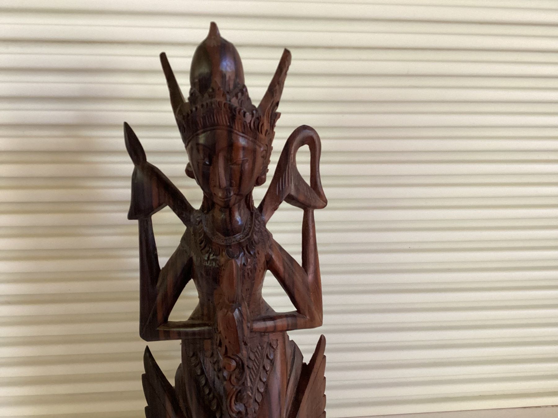 Skulpturen & Statuen: Asiatische Teakholz Figur – Neu (gemäss Beschreibung) aus Minusio von scotch111 1
