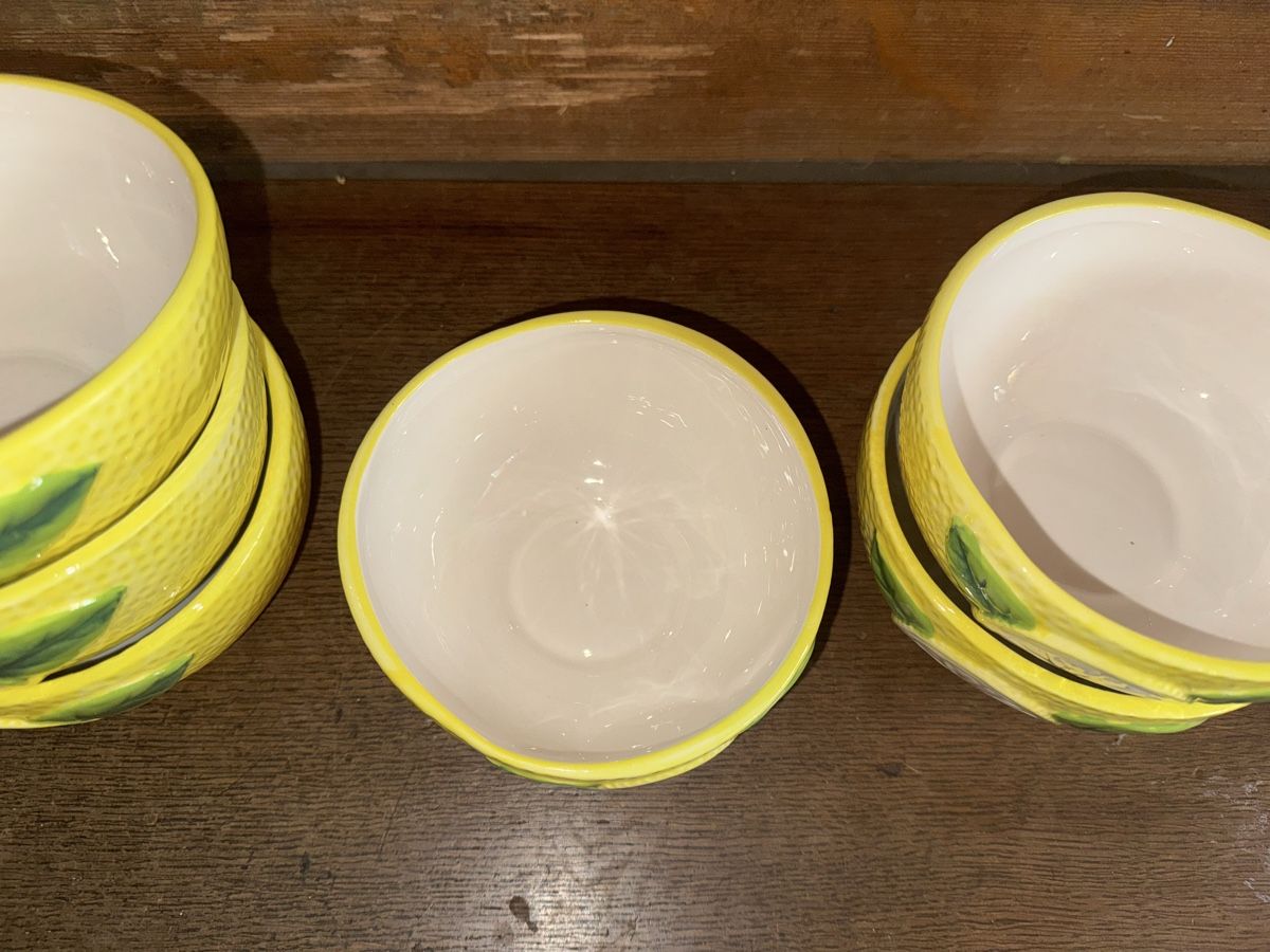 Set di piatti: Zitronengeschirr: 6 Schalen – Nuovo (secondo la descrizione) da Pfäffikon ZH venduto da lenaviktoria 2