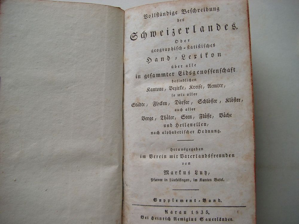 Libri: Vollständige Beschreibung des Schweizerlandes, oder, Geogr. – Usato da Winkel venduto da Gallica 3
