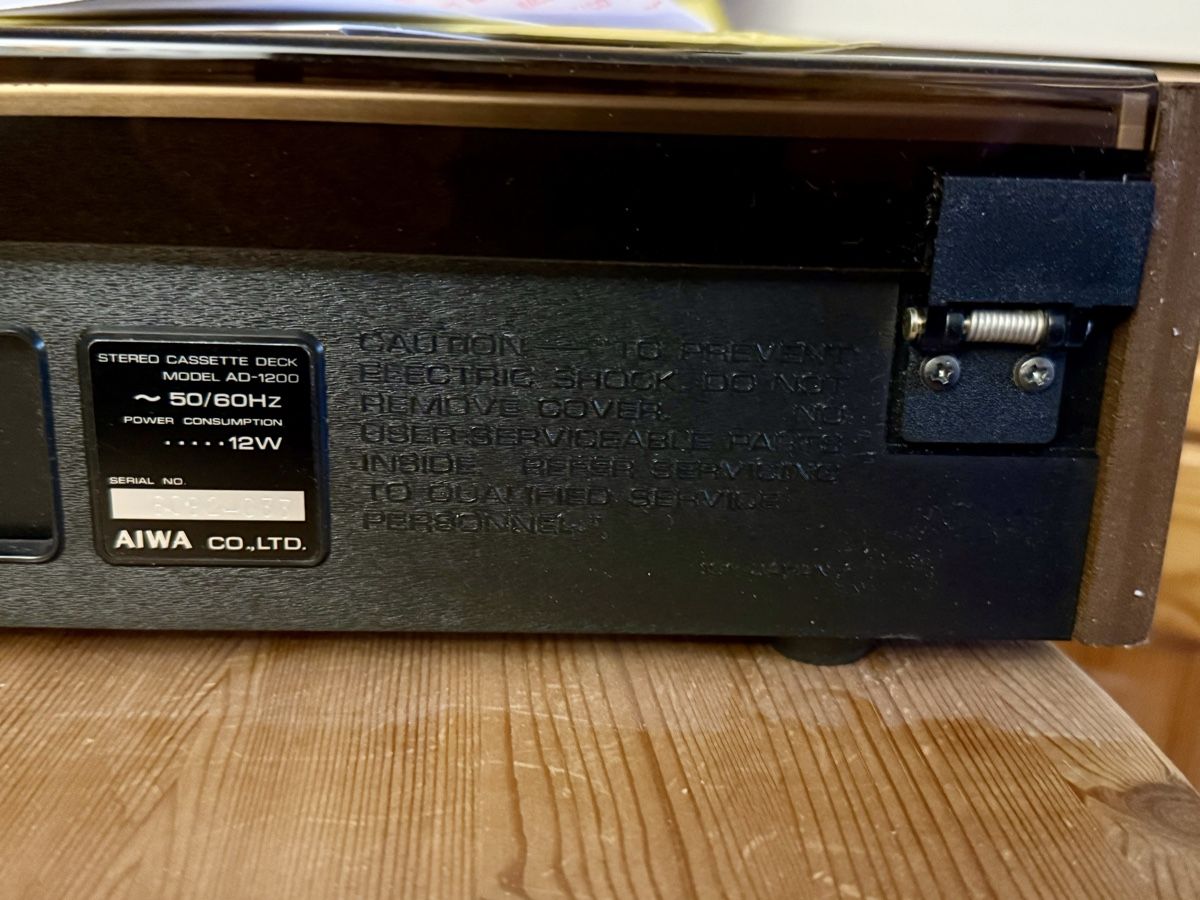 Aiwa Registratori: Aiwa AD-1200 – Difettoso da scuol venduto da Totip76 6