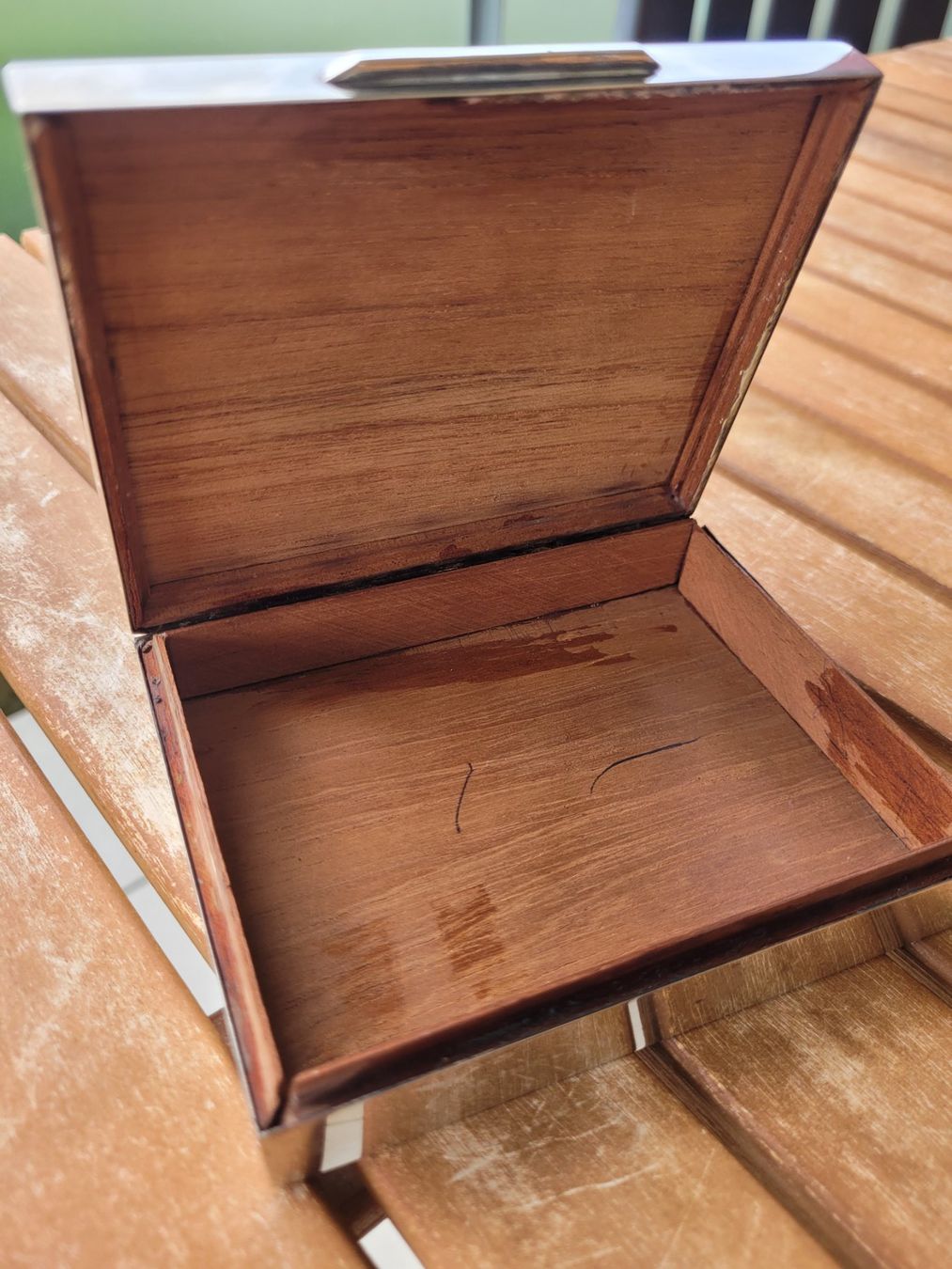 Set di posate: Grosses Zigaretten-Etui 925 Silber – Usato da Kriens venduto da KTP 5