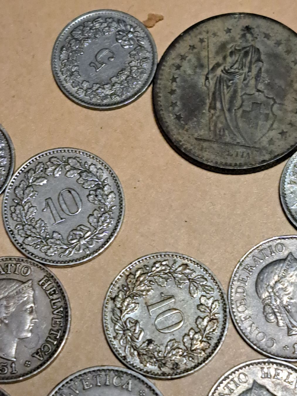 Tutti le monete: Schweizer Silbermünzen Sammlung,und andere – Usato da Kölliken venduto da Upcycling-by-Mc-TAM 1