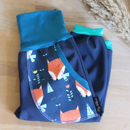 Softshellhosen HANDMADE Gr. 122/128: 6-7 Jahre *NEU*