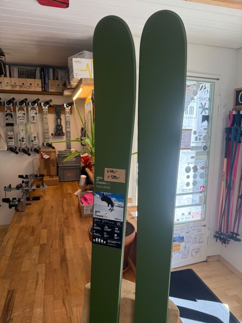 Sci: Candide Skis Area91 177cm – Nuovo e nell'imballaggio originale da Andermatt venduto da Made_In_Andermatt 2