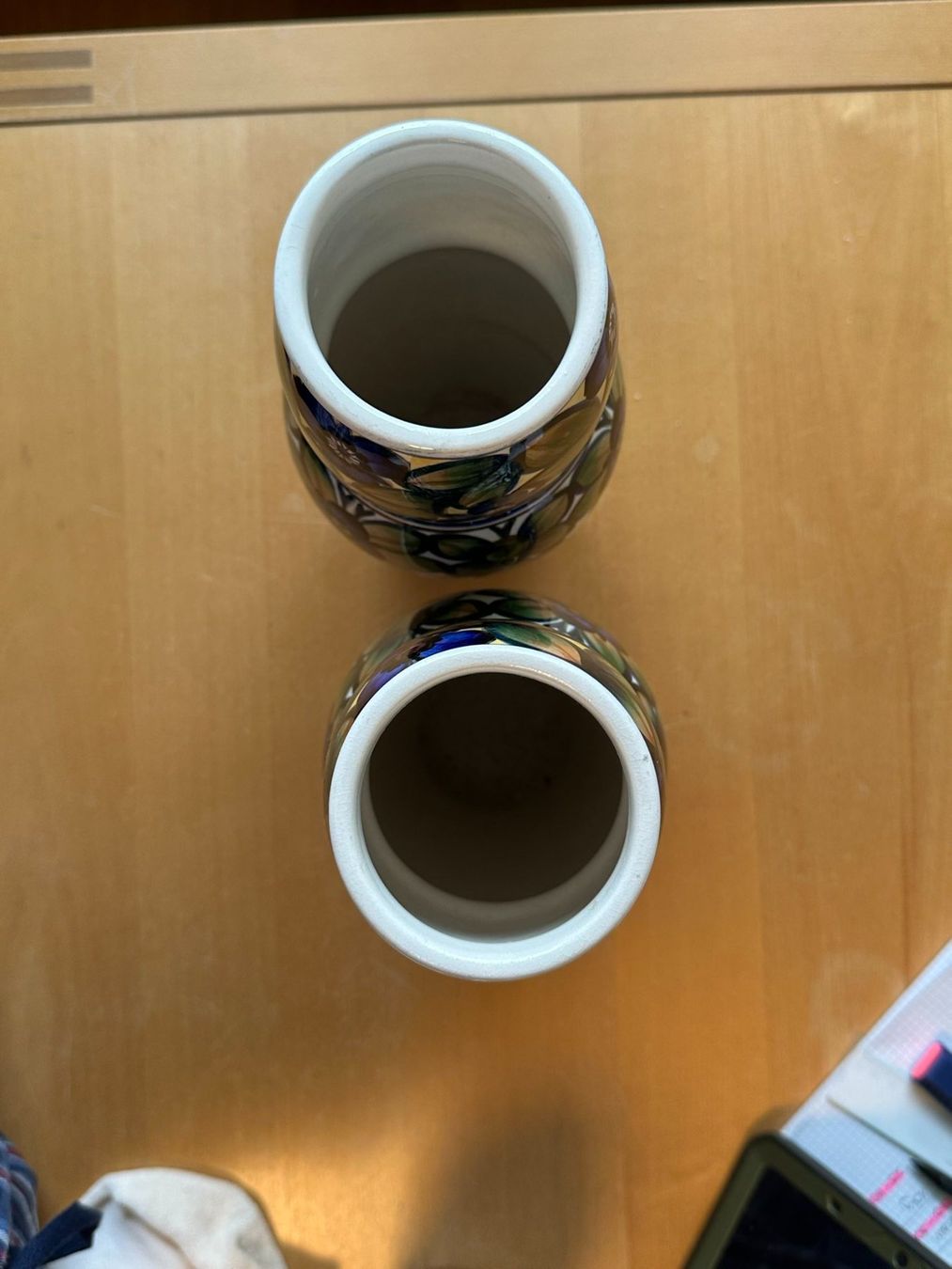 Vasi & Recipienti: 2x Vintage Aluminia Vase - Coppenhagen, Dänemark – Nuovo (secondo la descrizione) da Wettingen venduto da DaHa90 3