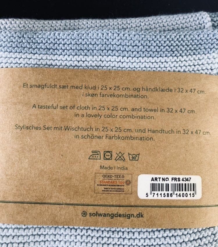 Biancheria da letto: Handtuch mit Wischtuch Solwang..Neu.. – Nuovo (secondo la descrizione) da Hünenberg venduto da Smile77.. 1