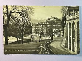 Genève - la Treille et le Grand Théatre