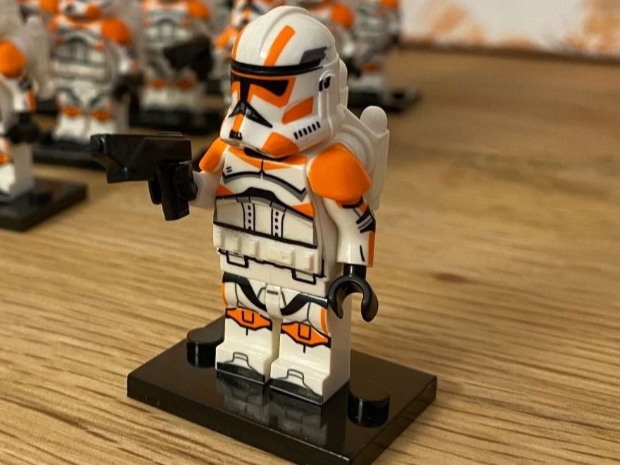 Kit di costruzioni: 1x Figur | Bausteine | Star Wars | Trooper Orange – Nuovo e nell'imballaggio originale da Oensingen venduto da CSCollectors