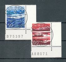 Hel 1991, SBK 819+820, Serie ET-Vollstempel mit Ecktaps