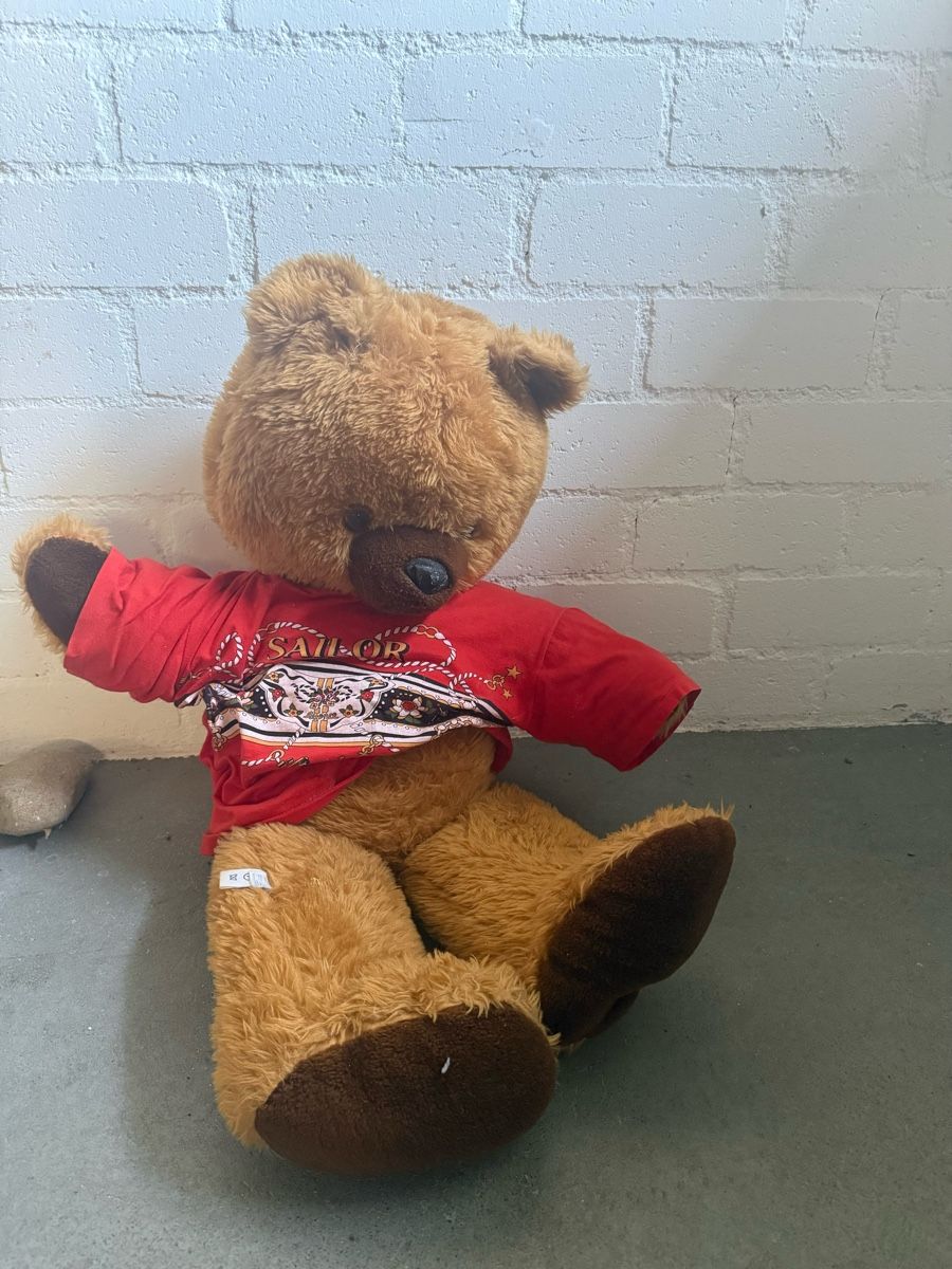 Giocattoli: Teddybär mit rotem Shirt Grösse ca. 60cm – Usato da Ostermundigen venduto da alb_f68f