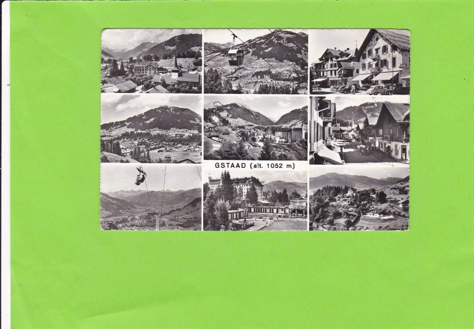 Cartoline postali: Gstaad – Usato da St. Peterzell venduto da neckertal