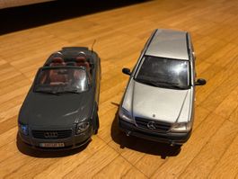Mercedes/Audi von Maisto 1:18