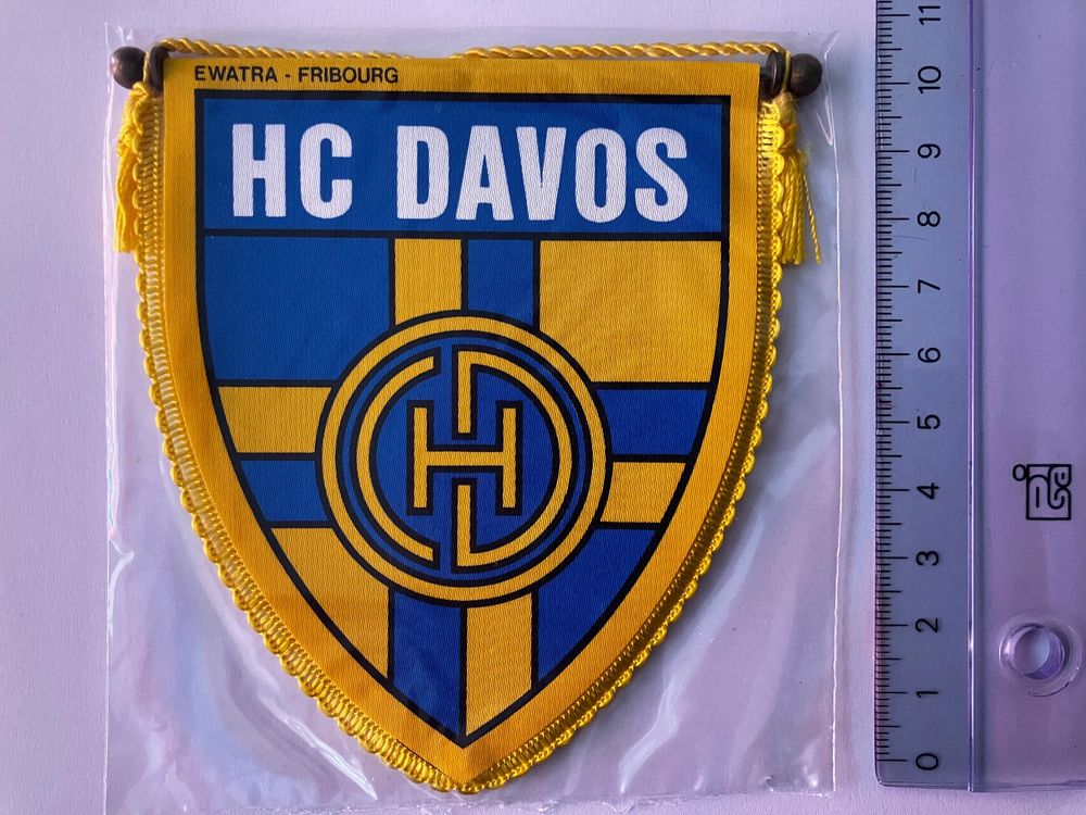 Fanion Vintage 60's HC MONTMOLLIN-CORCELLES – Wimpel Pennant Suisse