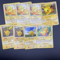 Pokémon 8x Pikachu Bundle Vintage DE Ab 1 -.