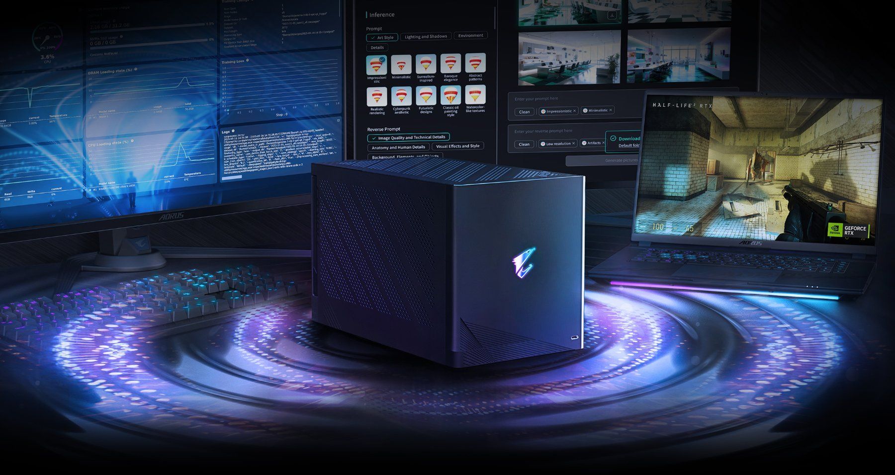 Nvidia Schede grafiche: Gigabyte AORUS RTX 5090 AI BOX – Nuovo e nell'imballaggio originale da Wettingen venduto da Schabernack_sam 5