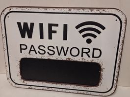 Schild Wifi Password