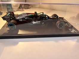 Lewis Hamilton 2021 Brazil 1:18 Replika W12 Mercedes