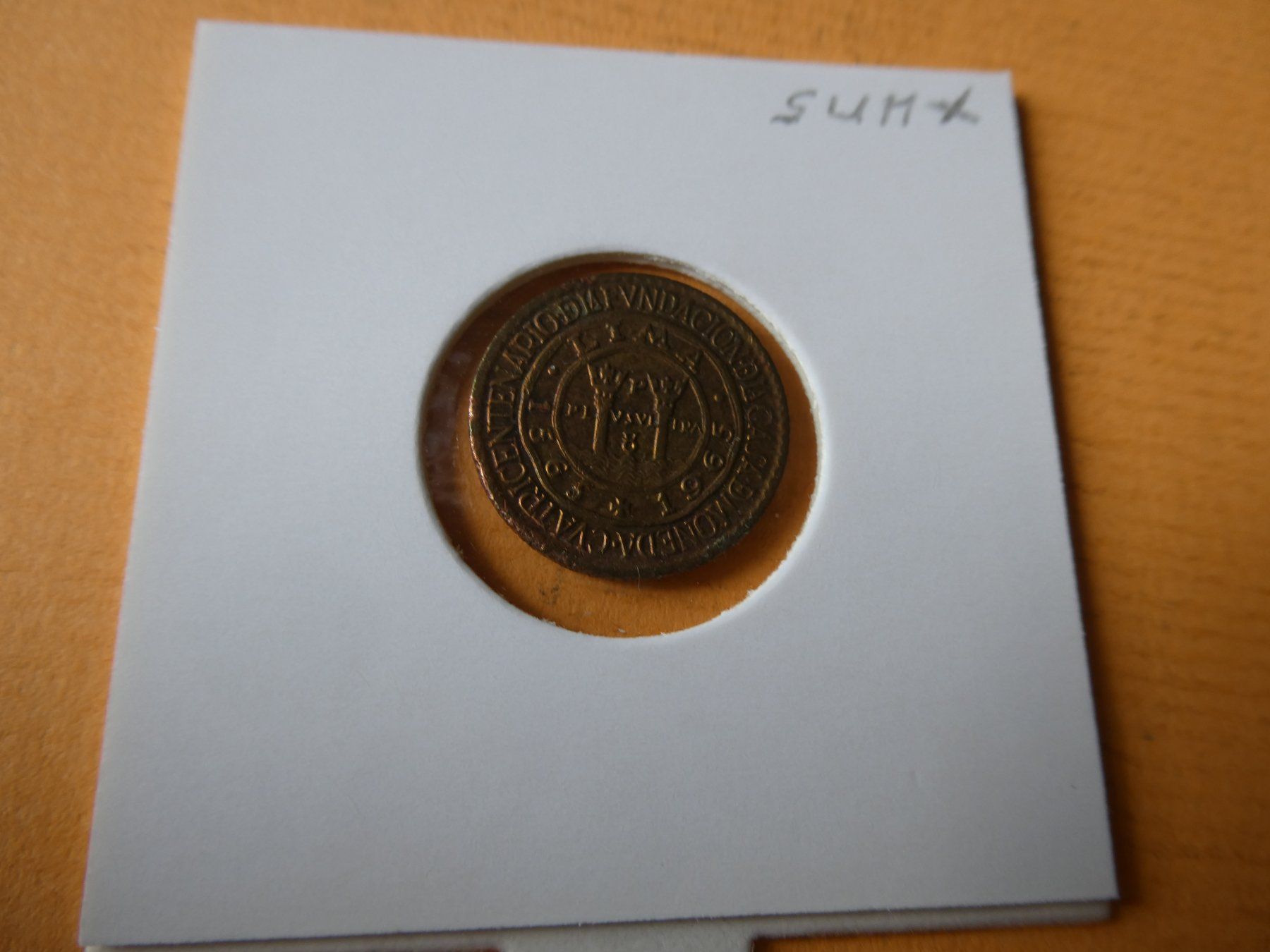 Alle Münzen: Peru 1965, 10 Centavos – Gebraucht aus Hinterforst von Rohusri 1