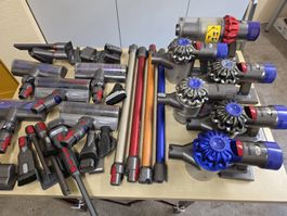 Dyson Stielstaubsauger Teile Konvolut