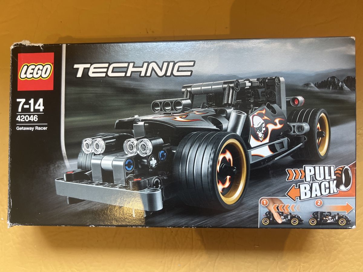 Lego Giocattoli: Lego Technic 42046 7-14 Auto Dragstar – Usato da Gontenschwil venduto da Jeepli1970