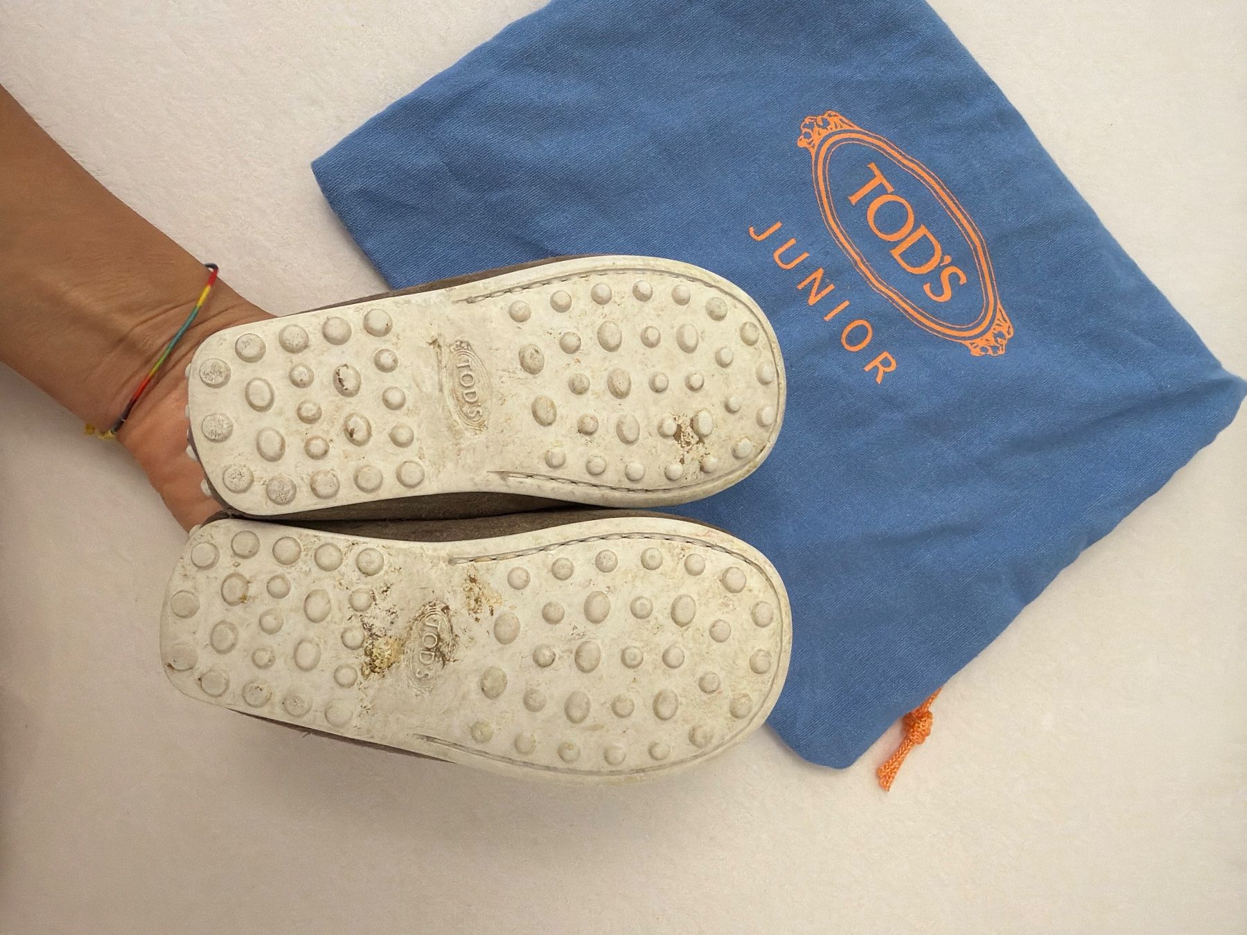 Tod'S Chaussures garçon: TOD'S Junior Mokassins Wildleder Grösse 22 – D'occasion à Roggwil TG par est_r5x7 1