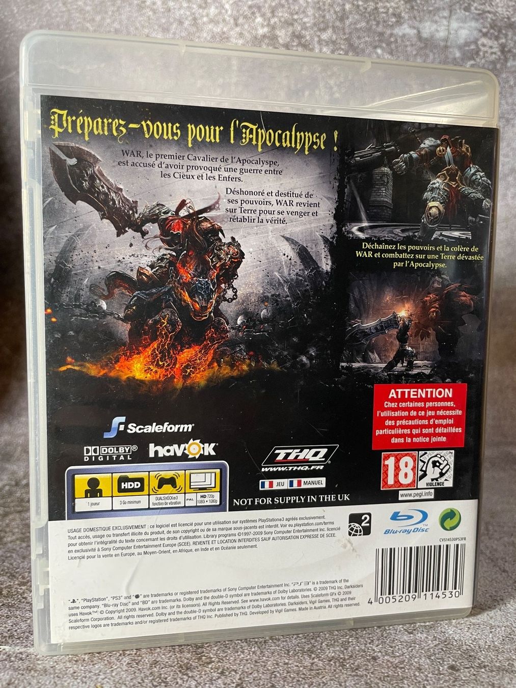 Giochi: Darksiders [PS3] – Usato da Niederwil SO venduto da BlueSonic 1