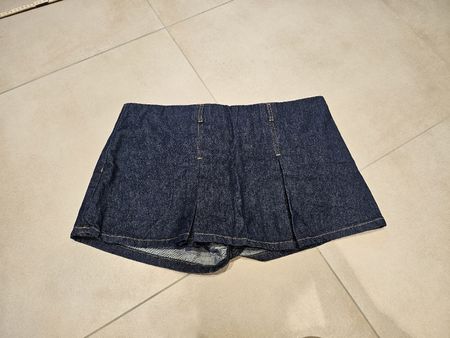 Demin Skort H&M gr.48 (42/44) neu