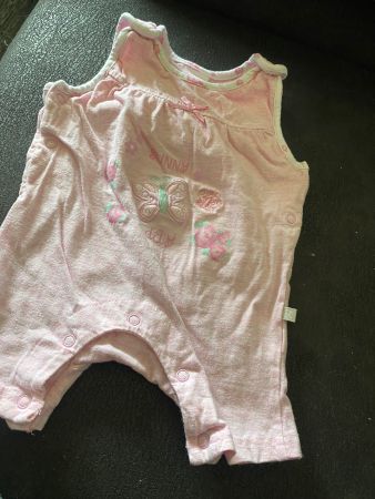 2x Sommer - Strampler Grösse 56 rosa