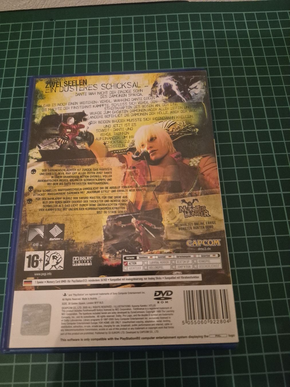 Sony Giochi: Devil May Cry 3 - PS2 - Pal Version - Good Condition – Usato da Meyrin venduto da Retro-GZ 3