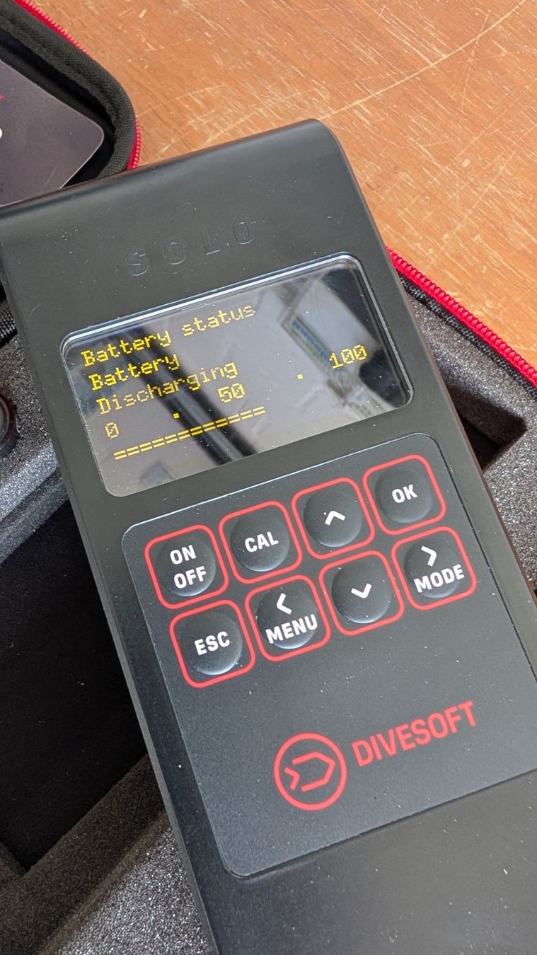 Bombole da sub: SOLO He und O2 Analyser mit Flow-Limiter MK2 – Usato da Lüchingen venduto da fyb59 3