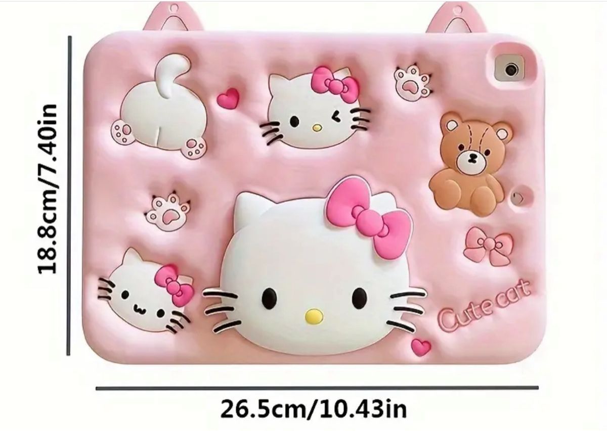 Apple Covers & Borse: Hello Kitty iPad/Tablet Case *NEW* – Nuovo (secondo la descrizione) da Zürich venduto da Bybyana 4