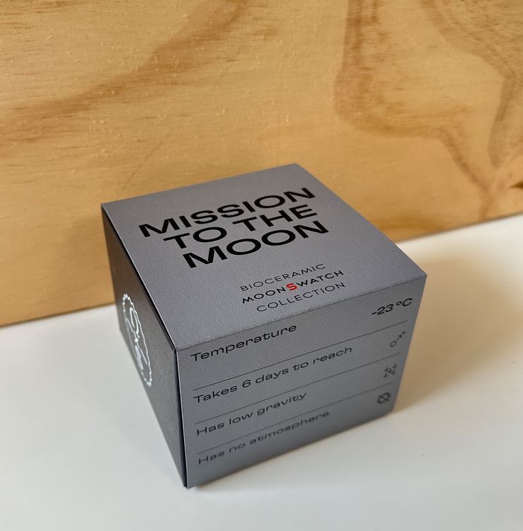Swatch Orologi: Omega x Swatch - Mission to the Moon / MoonSwatch (neu) – Nuovo e nell'imballaggio originale da Zürich venduto da Mas7 1