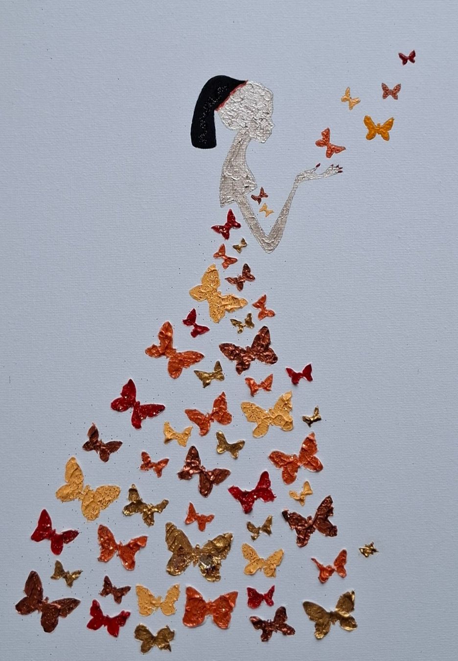 Gemälde: Bild Acryl "Butterfly" – Neu (gemäss Beschreibung) aus Heimberg von lisari01