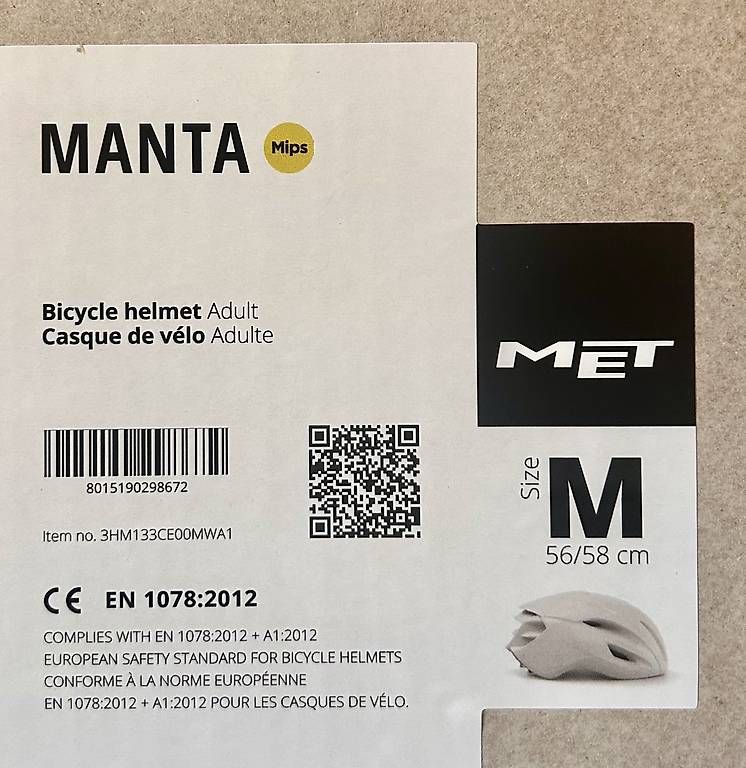 Helme: Met Manta Mips Absolute White M – Neu und originalverpackt aus Evilard von cylyk 3