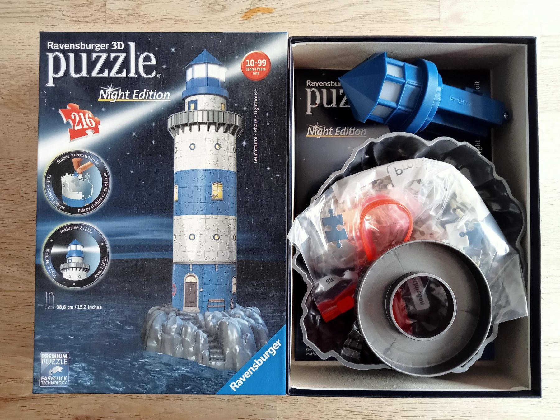 Ravensburger Puzzles: Ravensburger Leuchtturm 3D – Gebraucht aus Oberurnen von simgug 1