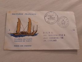 RARE! Polynésie Française, Tahiti 1979, Premier Jour!