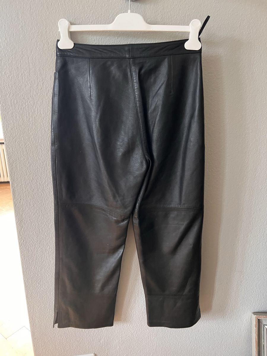 Pantaloni: Lederhose Per Me, Gr. 36, schwarz  – Usato da Solothurn venduto da Brini06 3