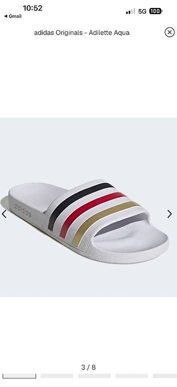 Scarpe da uomo: Badelatschen Adidas Gr. 45 – Usato da Stäfa venduto da DearDarling 2
