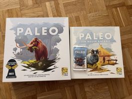 Paleo Brettspiel + Erweiterung und Kartenpack