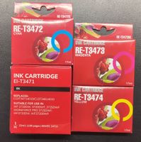 Cartouches d'encre Epson T3471, T3472, T3473, T3474 - NEUVES