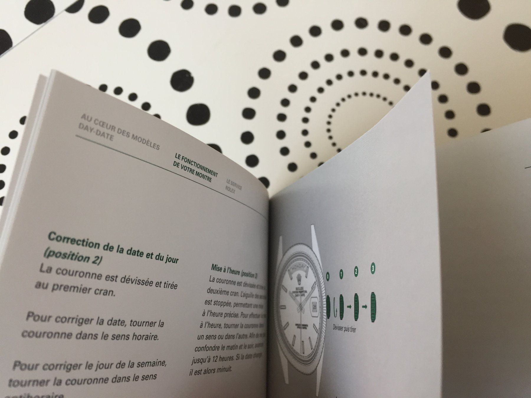 Documenti: ROLEX DAY-DATE - OPERATING INSTRUCTIONS - FOR WATCH - FR !!! – Nuovo (secondo la descrizione) da Epalinges venduto da dream-watch 4