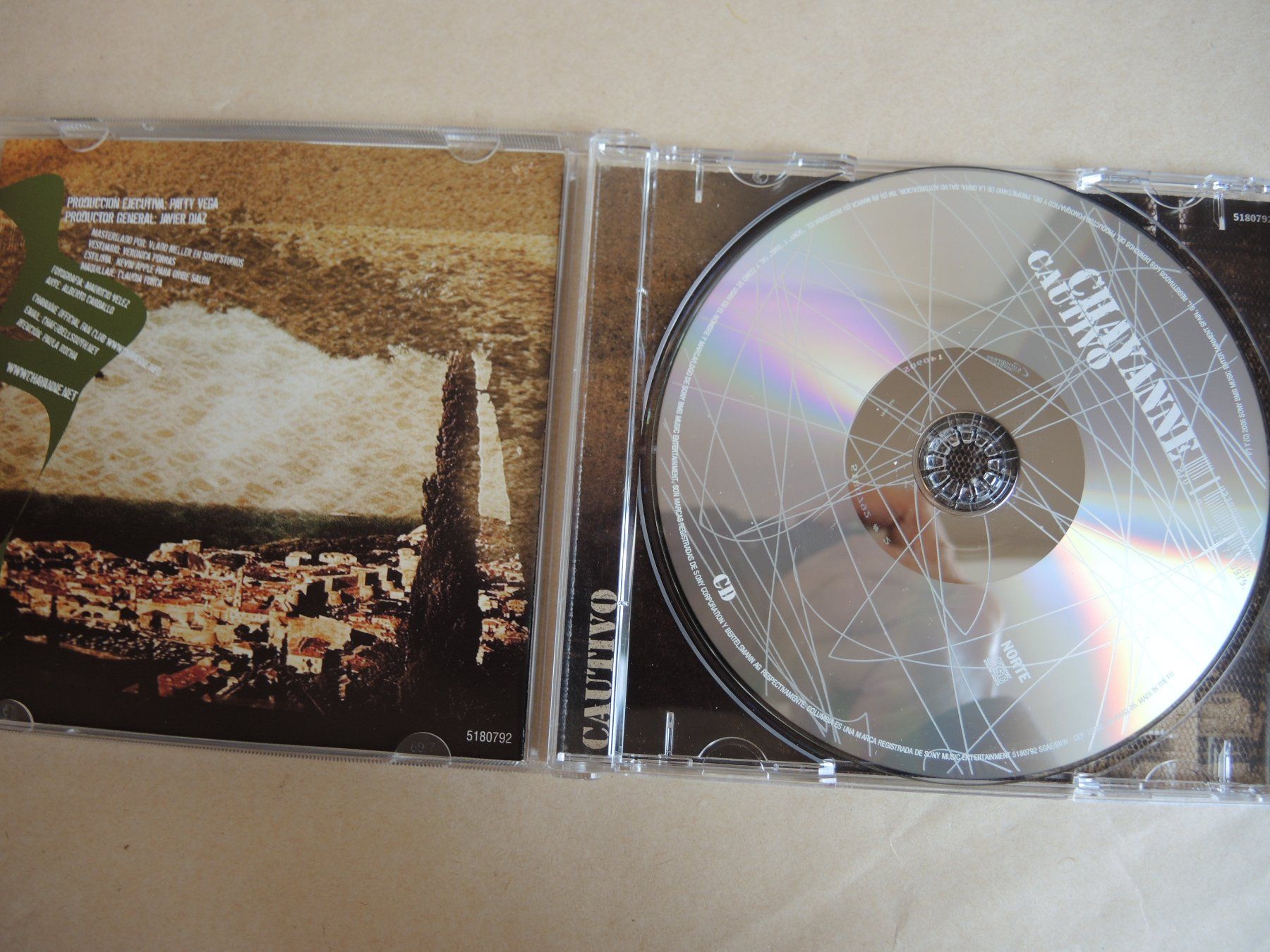 CD: Chayanne CAUTIVO  - CD -  Latino Pop – Usato da Rorschach venduto da maeck8 1